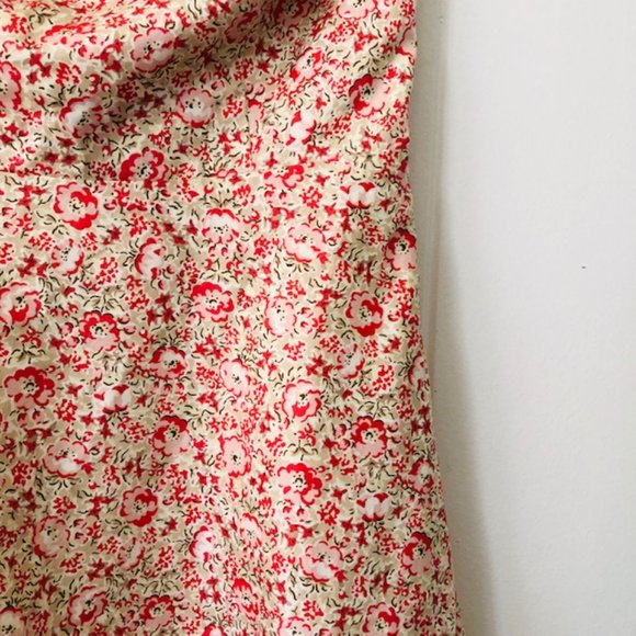 Ann Taylor Strapless Small Floral Print Dress - Picture 3 of 6